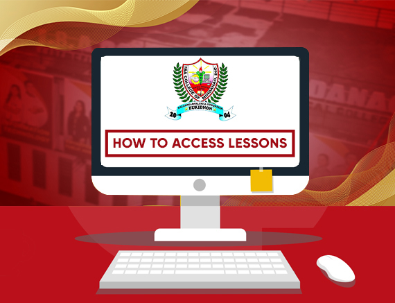 How to access Lessons tutorial