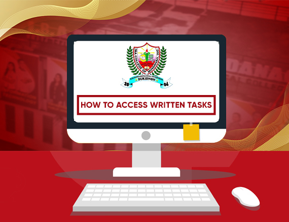 How to access Written Tasks tutorial